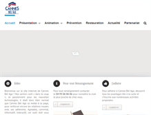 Tablet Screenshot of cannesbelage.com